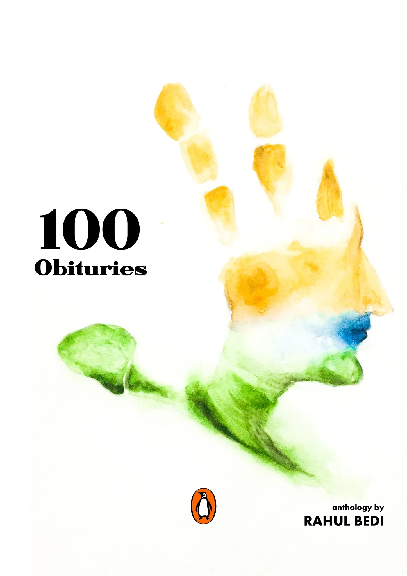 100 Obituaries book jacket with floral artwork